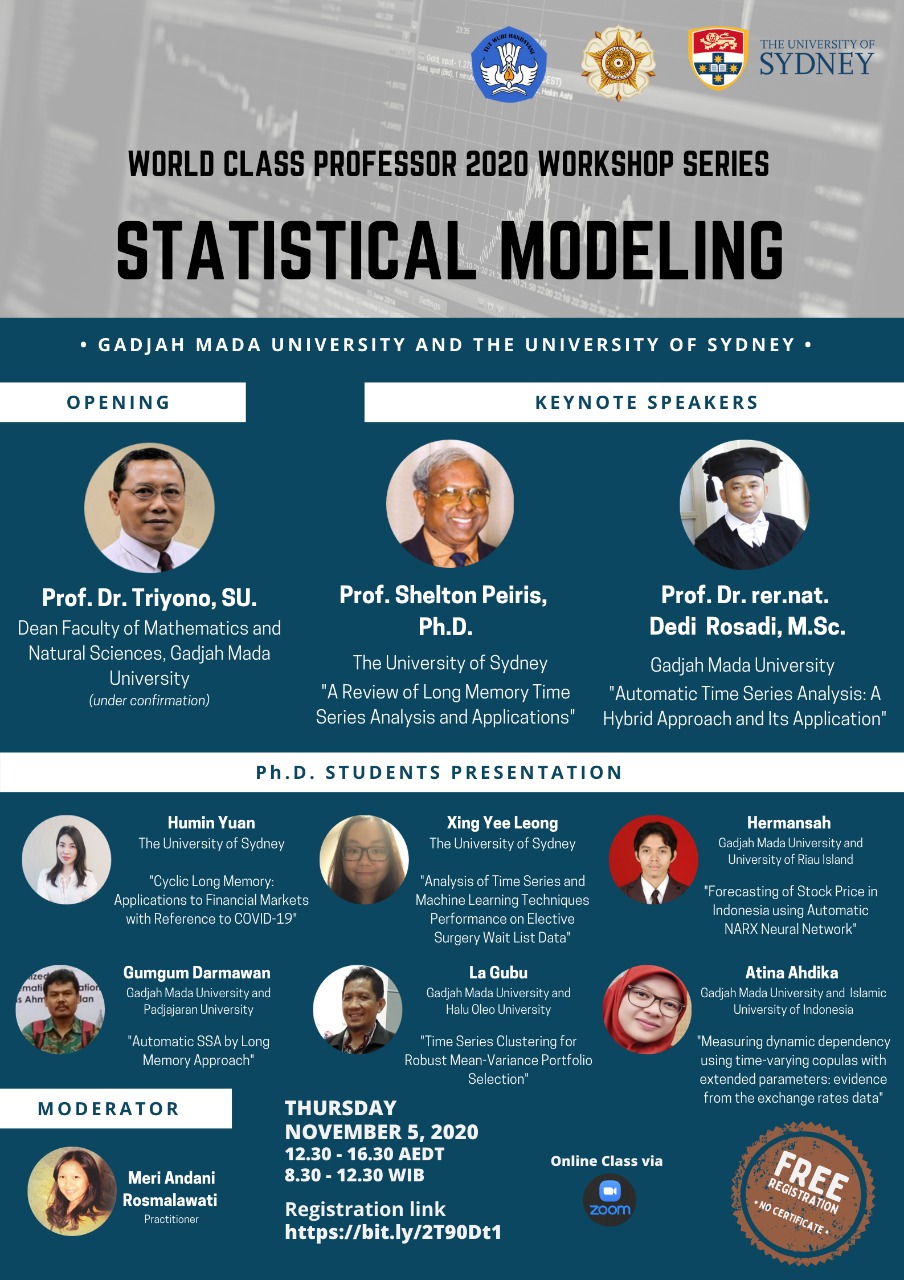 Word Class Professor 2020 Workshop Series Statistical Modeling