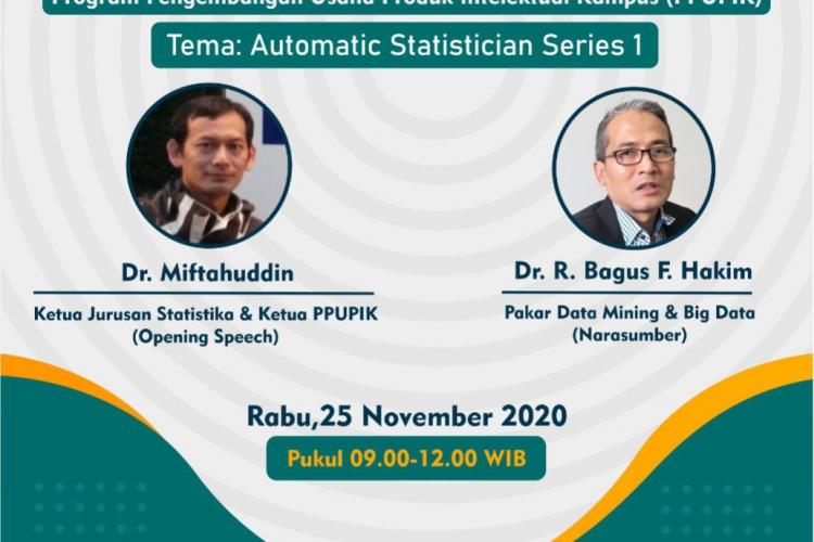 Pelatihan Automatic Statistician Series 1 ppupik unsyiah